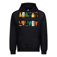 Foreset Green custom crayons with pencil Urban Hoodie - NancyCooperArtShop