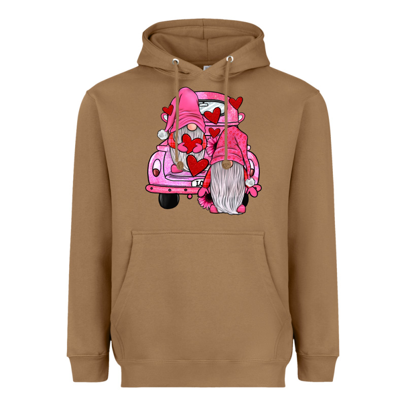 Farm Truck,gnomies Valentines Heavyweight Hoodie by JahusDesignShop | Teevron