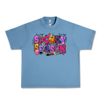 Pebble Blue Spooky season Halloween Urban Heavy Tee - RanaPortraitStore
