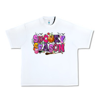 White Spooky season Halloween Urban Heavy Tee - RanaPortraitStore