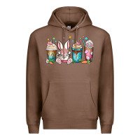 Chestnut easter coffee cups Premium Hoodie - MaliasSmallBusiness