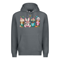 Rock easter coffee cups Premium Hoodie - MaliasSmallBusiness