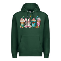 Easter Coffee Cups Premium Hoodie | Teevron
