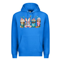 True Royal easter coffee cups Premium Hoodie - MaliasSmallBusiness