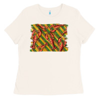 Bone mardi gras crawfish background Ladies Tee - BarkalooDesign
