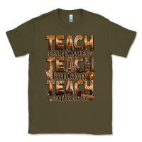 Army Green teach compassion teach kindness teach confidence Classic Tee - Zillion Design Studio