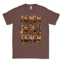 Chestnut teach compassion teach kindness teach confidence Classic Tee - Zillion Design Studio