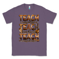 Lavender teach compassion teach kindness teach confidence Classic Tee - Zillion Design Studio