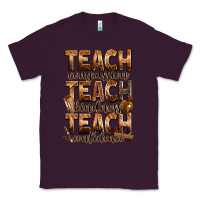Plum teach compassion teach kindness teach confidence Classic Tee - Zillion Design Studio
