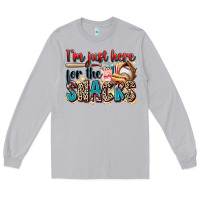 Moon Dust i'm just here for the snacks Long Sleeve Tee - Zillion Design Studio
