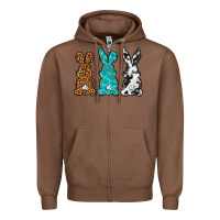 Chestnut Western Happy Easter peeps Zipper Hoodie - Neo Western