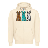 Sandshell Western Happy Easter peeps Zipper Hoodie - Neo Western