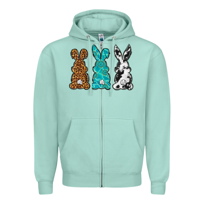 Western Happy Easter Peeps Zipper Hoodie by Neo Western | Teevron