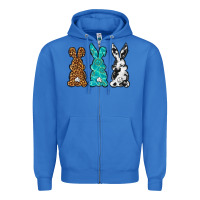 True Royal Western Happy Easter peeps Zipper Hoodie - Neo Western