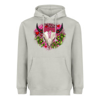 Moon Dust bull skull cactus valentines Heavyweight Hoodie - JahusDesignShop
