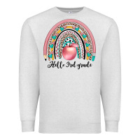 Oatmeal Heather hello 3rd grade Premium Sweatshirt - JahusDesignShop