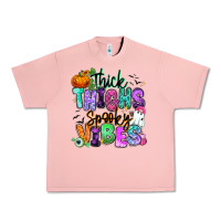 Salmon Thick thighs spooky vibes Urban Heavy Tee - RanaPortraitStore