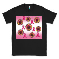 Black breast cancer awareness sunflower Classic Tee - RanaPortraitStore