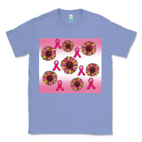 Colony Blue breast cancer awareness sunflower Classic Tee - RanaPortraitStore