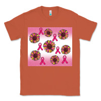Copper breast cancer awareness sunflower Classic Tee - RanaPortraitStore