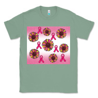 Sage breast cancer awareness sunflower Classic Tee - RanaPortraitStore