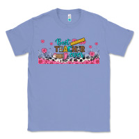 Colony Blue best teacher ever libbey glass Classic Tee - BundleAndBundleShop