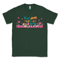 Sports Green best teacher ever libbey glass Classic Tee - BundleAndBundleShop