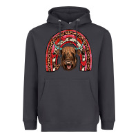 Smoke valentines highland cow rainbow Heavyweight Hoodie - JahusDesignShop