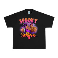 Black Spooky season sneaker and heel afro woman Urban Heavy Tee - RanaPortraitStore
