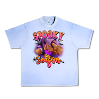 Grape Ice Spooky season sneaker and heel afro woman Urban Heavy Tee - RanaPortraitStore