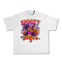 Lunar Rock Spooky season sneaker and heel afro woman Urban Heavy Tee - RanaPortraitStore