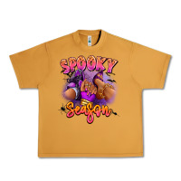 Peanut Butter Spooky season sneaker and heel afro woman Urban Heavy Tee - RanaPortraitStore