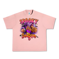 Salmon Spooky season sneaker and heel afro woman Urban Heavy Tee - RanaPortraitStore