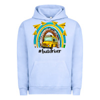 Pigment Grape Ice bus driver rainbow Urban Hoodie - NancyCooperArtShop