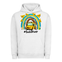 Pigment Lunar Rock bus driver rainbow Urban Hoodie - NancyCooperArtShop