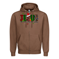 Chestnut jesus the season for the season Zipper Hoodie - CowhideDigitalArt