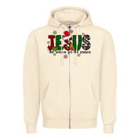 Sandshell jesus the season for the season Zipper Hoodie - CowhideDigitalArt