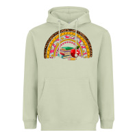 Matcha back to school rainbow Heavyweight Hoodie - AdoDesignShop