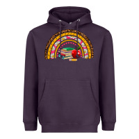 Plum back to school rainbow Heavyweight Hoodie - AdoDesignShop