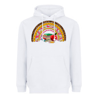 Back To School Rainbow Heavyweight Hoodie | Teevron