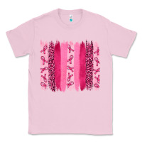 Bubblegum Pink breast aweraness brushstrokes Classic Tee - RanaPortraitStore