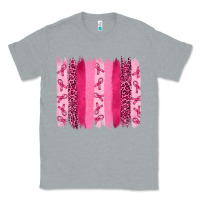 Heather Grey breast aweraness brushstrokes Classic Tee - RanaPortraitStore