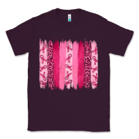 Plum breast aweraness brushstrokes Classic Tee - RanaPortraitStore