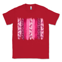 Red breast aweraness brushstrokes Classic Tee - RanaPortraitStore