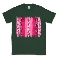Sports Green breast aweraness brushstrokes Classic Tee - RanaPortraitStore