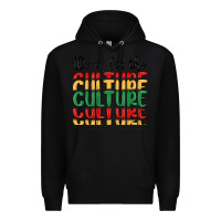 Black do it for the culture Premium Hoodie - MaliasSmallBusiness