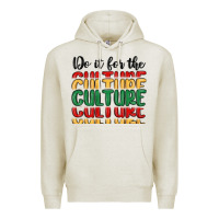 Oatmeal Heather do it for the culture Premium Hoodie - MaliasSmallBusiness