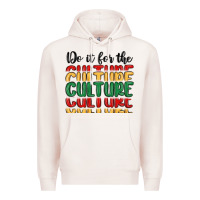 Pale Pink do it for the culture Premium Hoodie - MaliasSmallBusiness