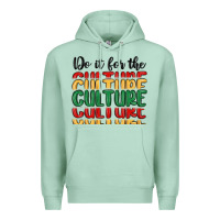 Seafoam do it for the culture Premium Hoodie - MaliasSmallBusiness