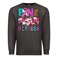 Smoke pink october Premium Sweatshirt - AdoDesignShop